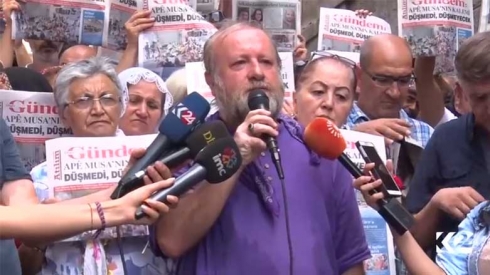 Saziyên sivîl û rojnamevan girtina Erdogan şermezar kirin